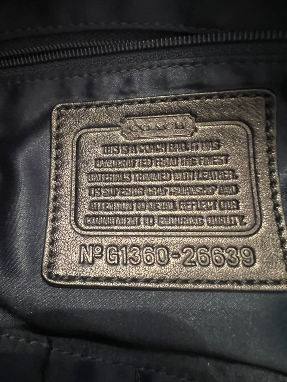 Coach Black Leopard-Print Tote with Leather Straps & Coach Wallet - Picture 2 of 7